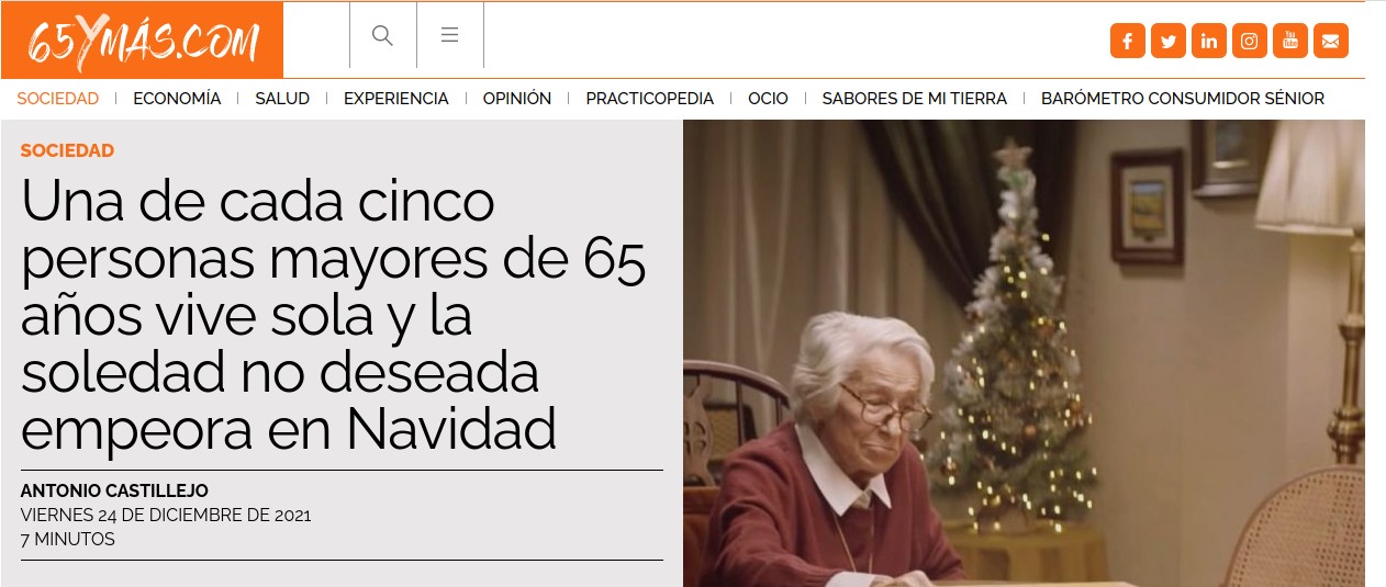 Mayores que viven solos