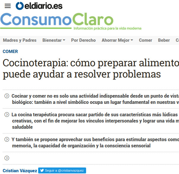 eldiario.es articulo cocinoterapia