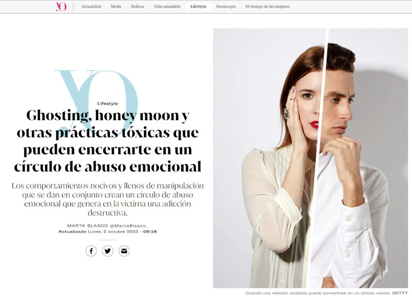 Ghosting, honney moon