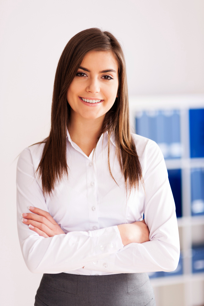 Mujer sonriendo