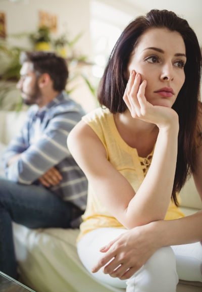 Problemas en una relación de pareja