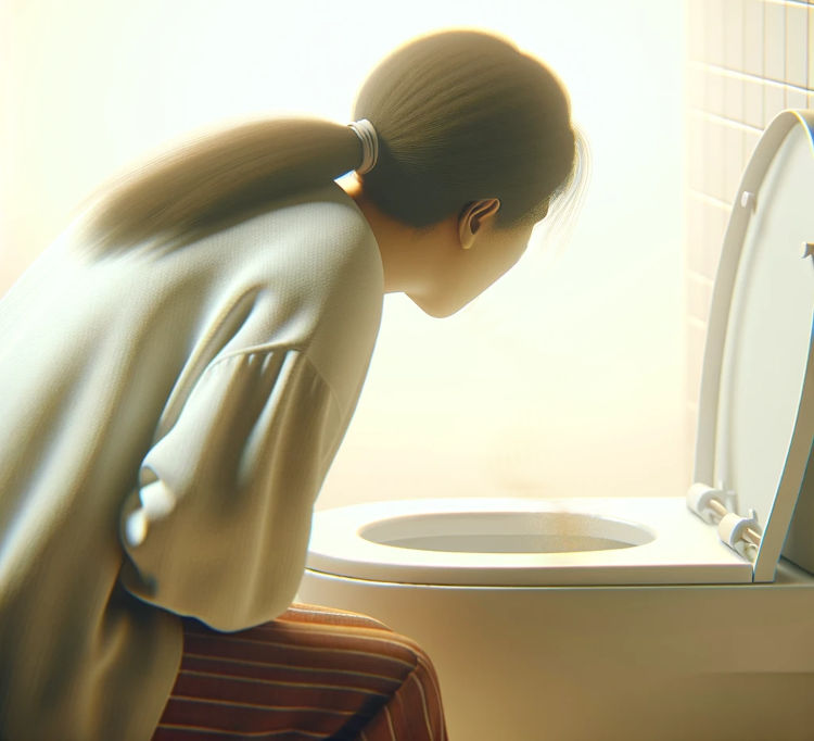 TCA - Adolescente vomitnado