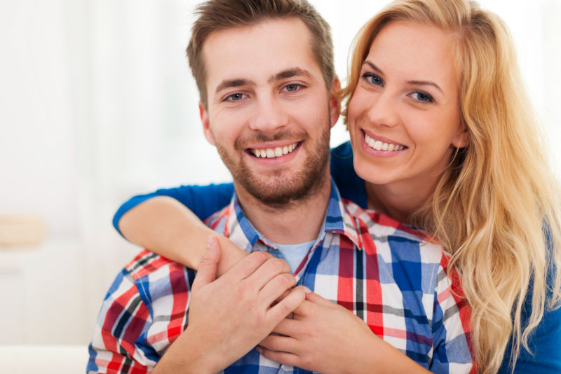Pareja feliz